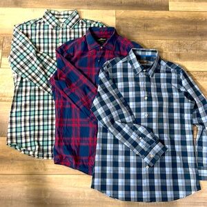 3 designer dress shirts // Mizzen + Main // Rodd & Gunn